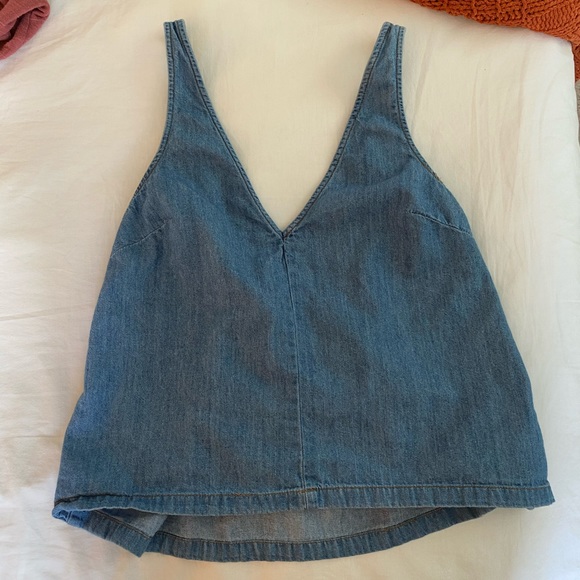 Denim tank top - Picture 2 of 3